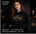 FF-W01 Hoodie – Front Logo Embroidery